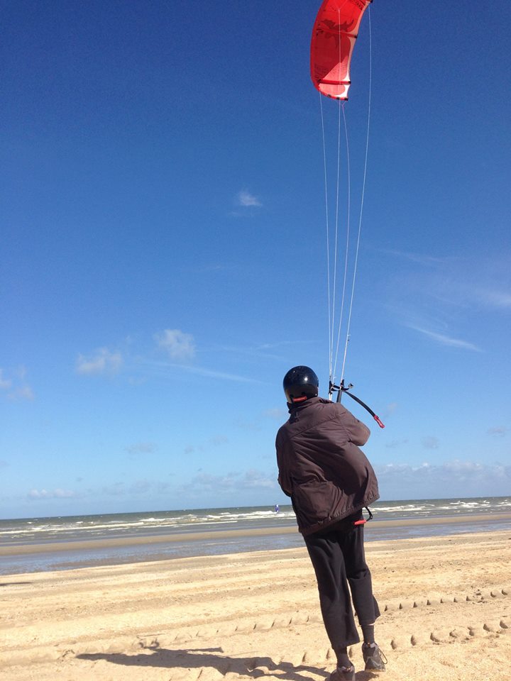 De Panne powerkite en vechtvliegeren