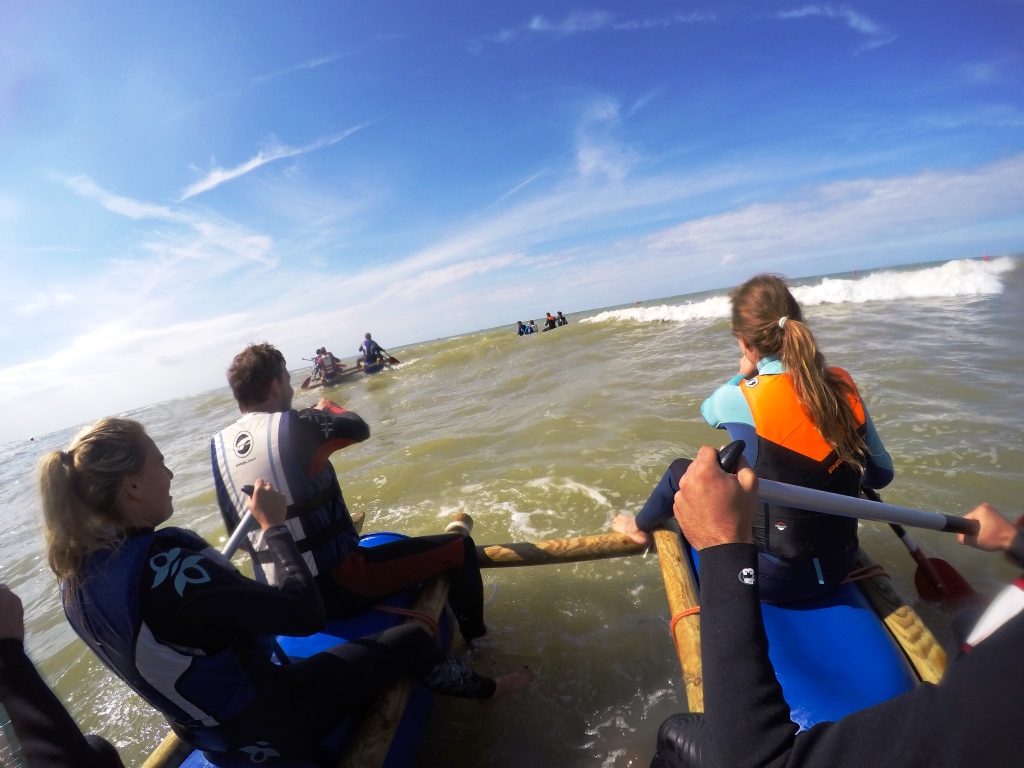 De Panne vlottenbouw op zee