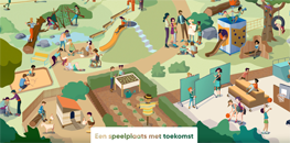 Speelplaats met Toekomst affiche